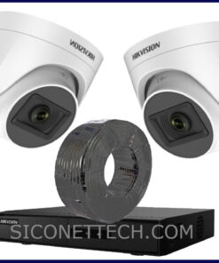 Hikvision 2 Camera System Complete CCTV Kit