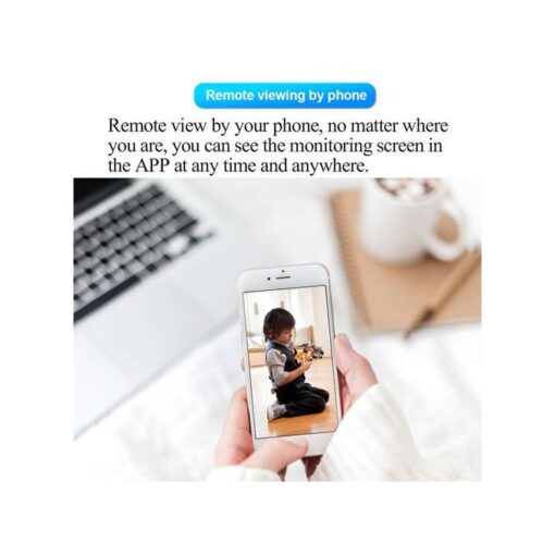 360° Optically Rotating CCTV Bulb Camera – Smart Wi-Fi Security Surveillance - Image 9
