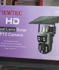 8MP Dual Lens 4G Solar-Powered PTZ CCTV Camera – Smart Alert Night Vision Human Detection Two-Way Audio (2)