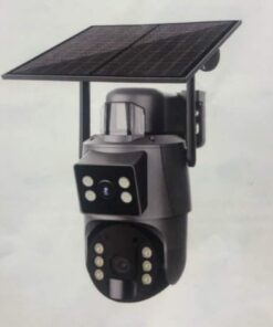 8MP Dual Lens 4G Solar-Powered PTZ CCTV Camera – Smart Alert Night Vision Human Detection Two-Way Audio (2)