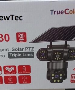 T30 V380 Pro Solar CCTV Camera with 360 Degree Rotation